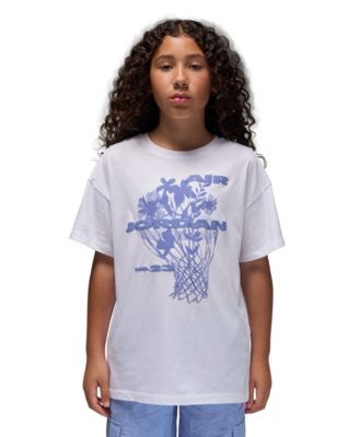 Girls' 7-16 Flowers Short-Sleeve T-Shirt