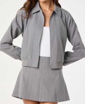 Women's Wide Pleated Mini Skirt