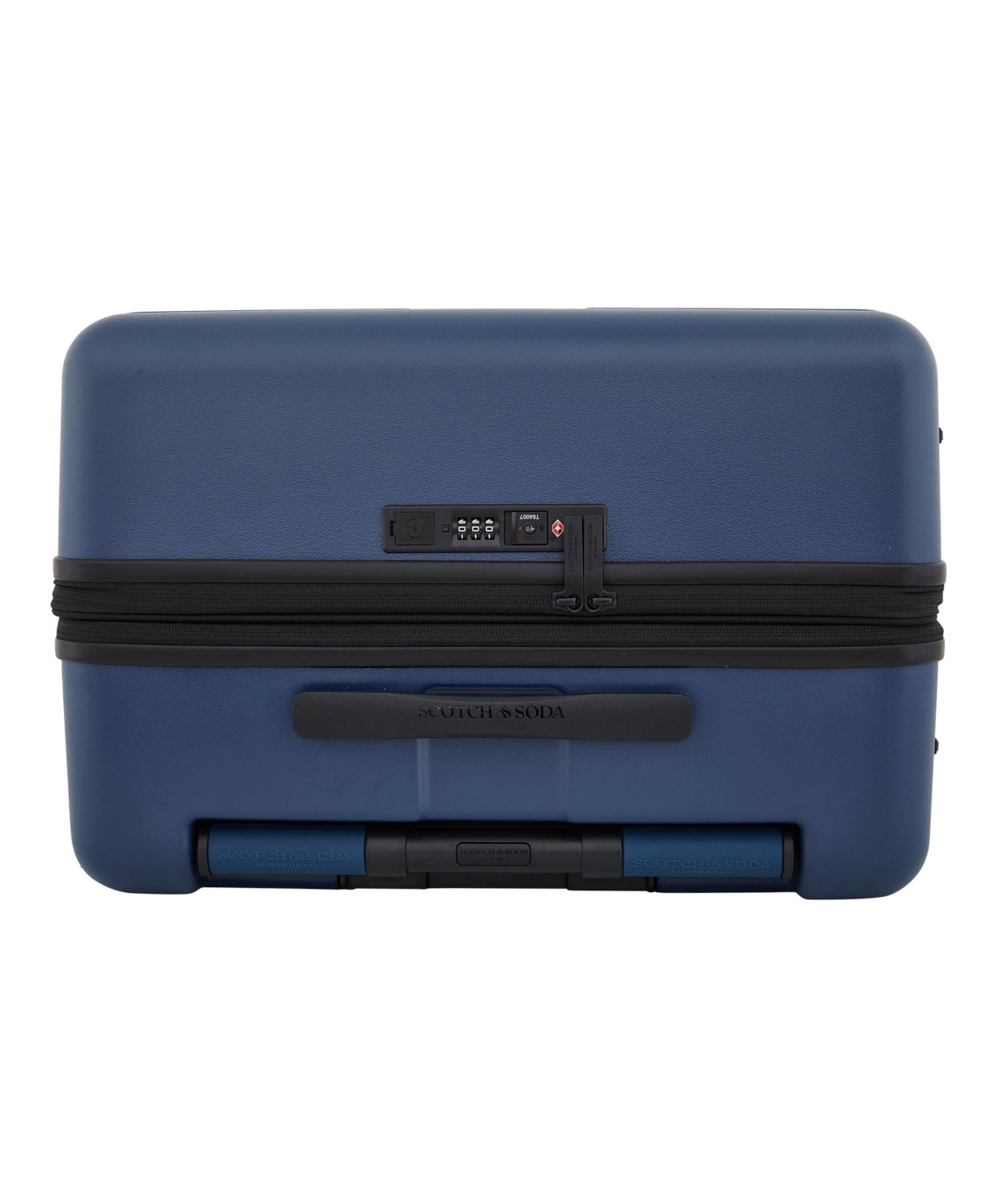 Scotch & Soda Tilburg 24" Check-in Trunk Suitcase In Blue