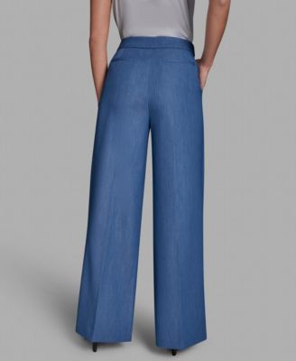 Women's High-Rise Wide-Leg Pants