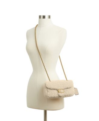 Tabby Small Shearling Crossbody Bag 20