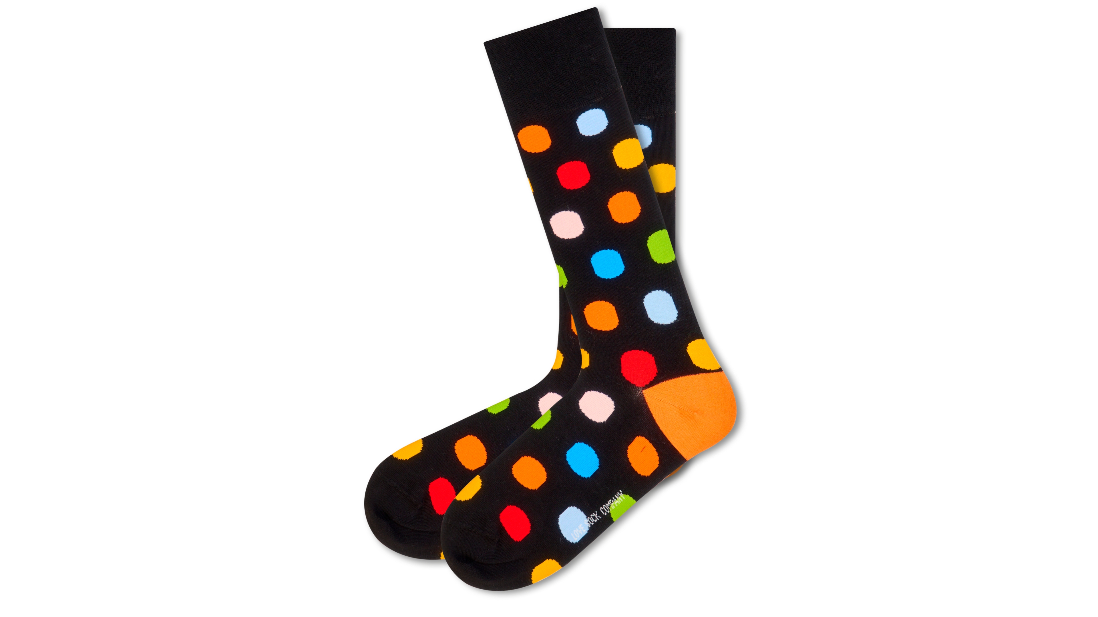Love Sock Company Men's Big Polka Socks
