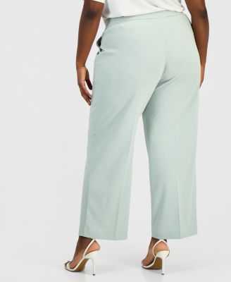 Plus Size High Rise Pull-On Pants