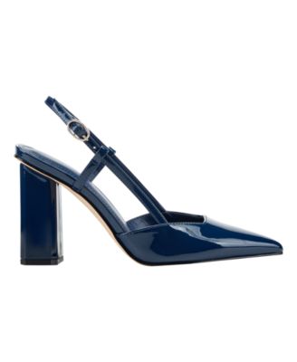 Women's Dian High Block Heel Slingback Pumps