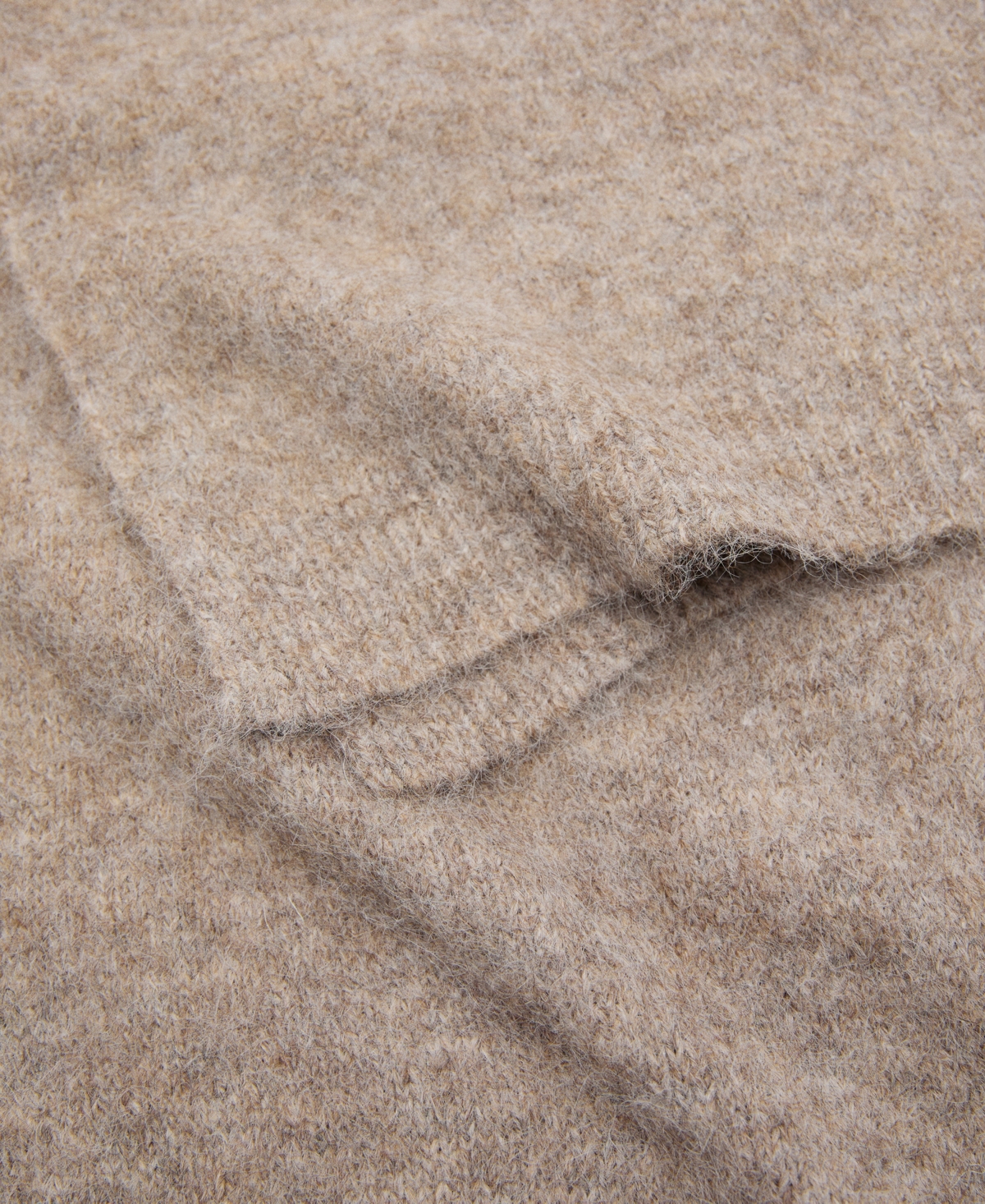 Mango Women's Plain Knitted Scarf