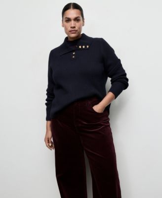 Women's Wide-Leg Corduroy Jeans