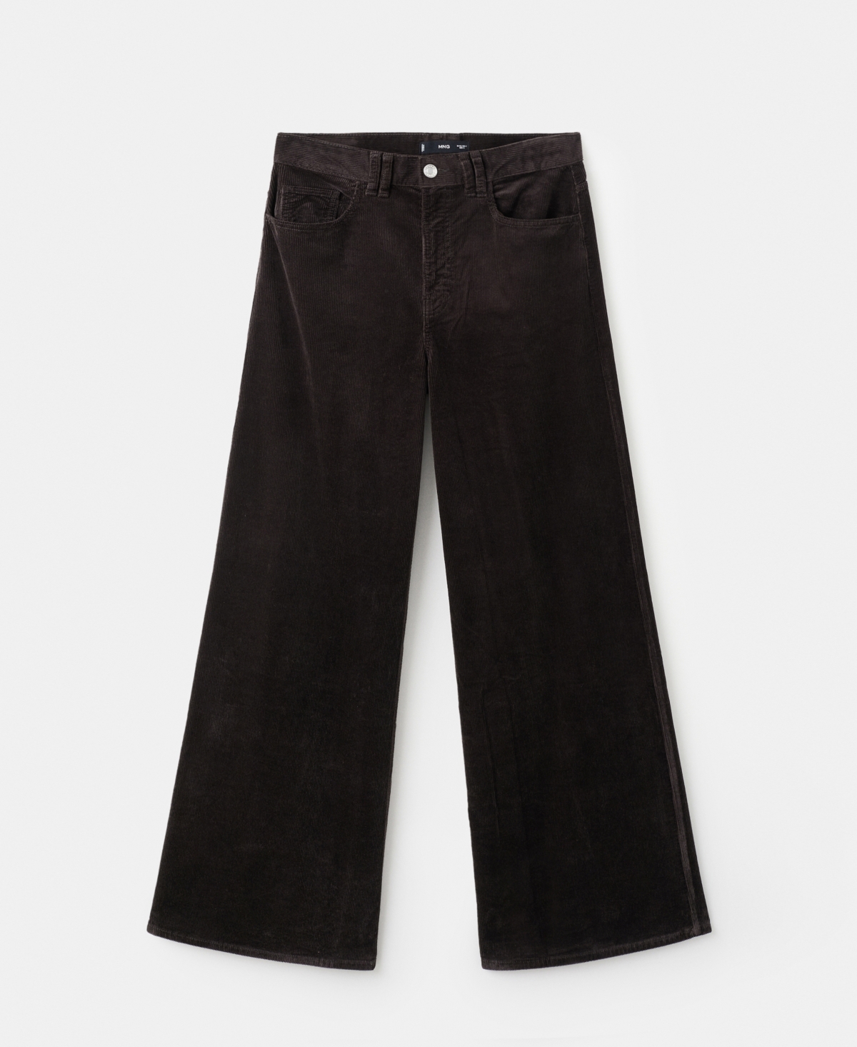 Mango Women's Wide-Leg Corduroy Jeans
