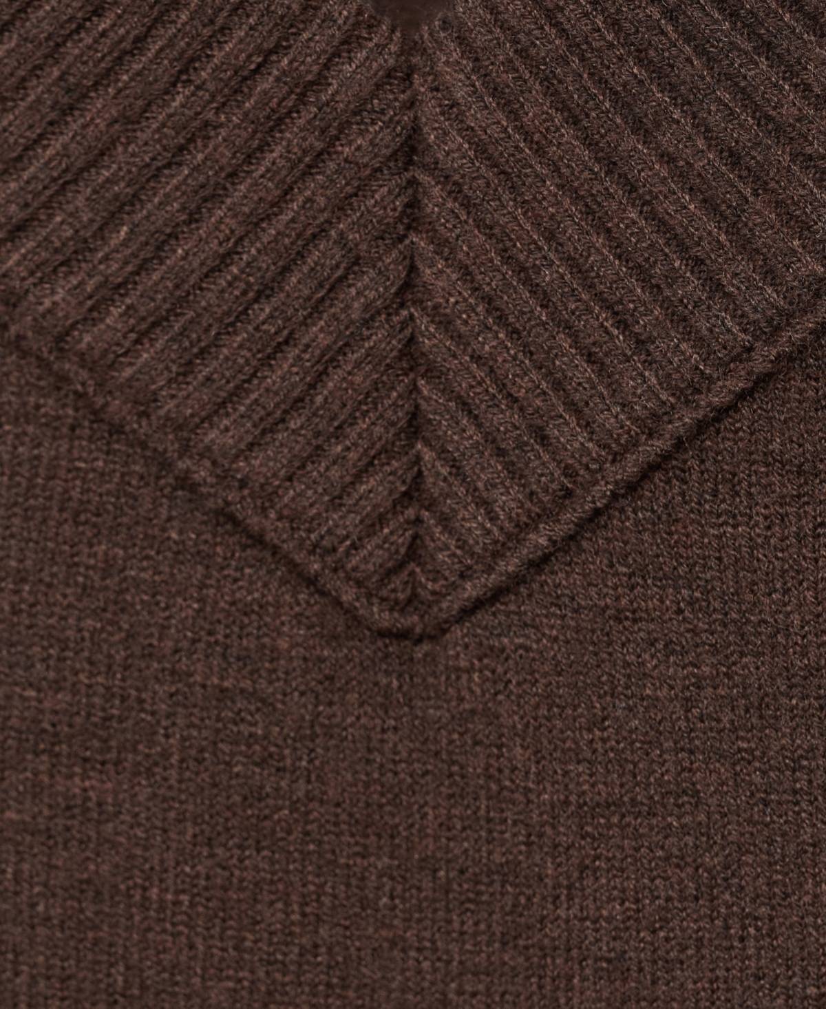 Mango Women's V-Neck Knit Sweater