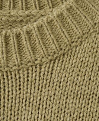 Women's Oversized Chunky-Knit Sweater