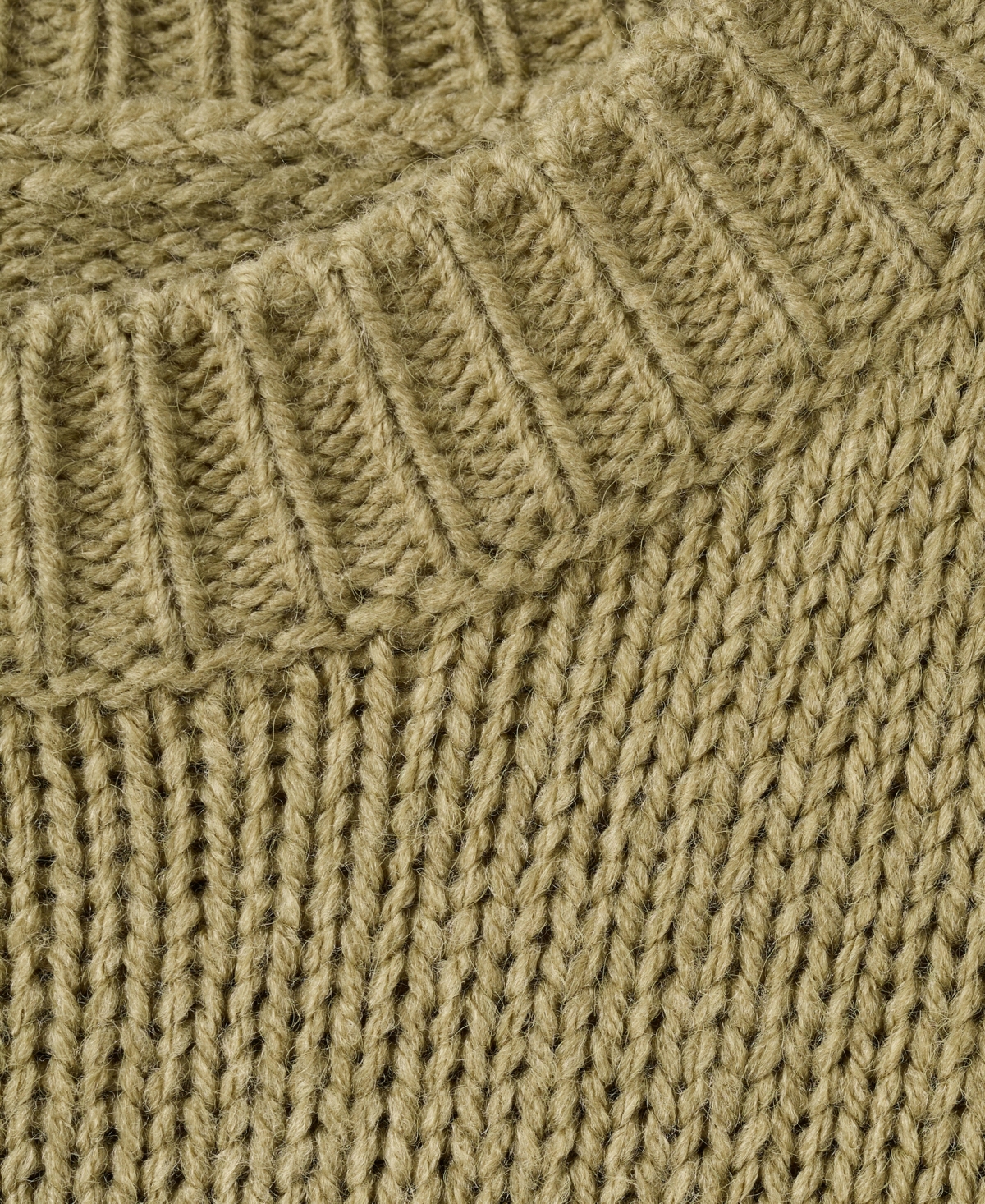 Mango Women's Oversized Chunky-knit Sweater In Green