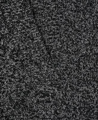 Women's Speckled V-Neck Sweater