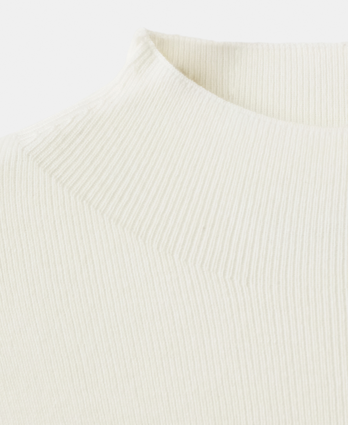 Mango Women's Perkins Neck Fitted Sweater