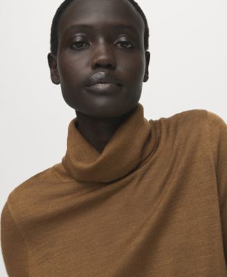 Women's Wool-Blend Turtleneck Sweater