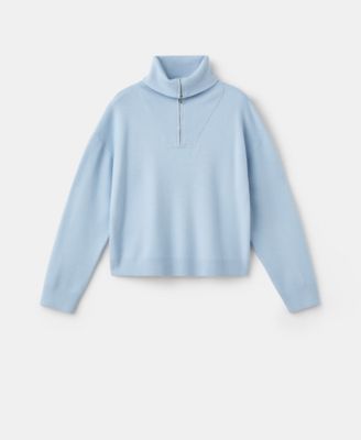 Women's Turtleneck Zip Sweater