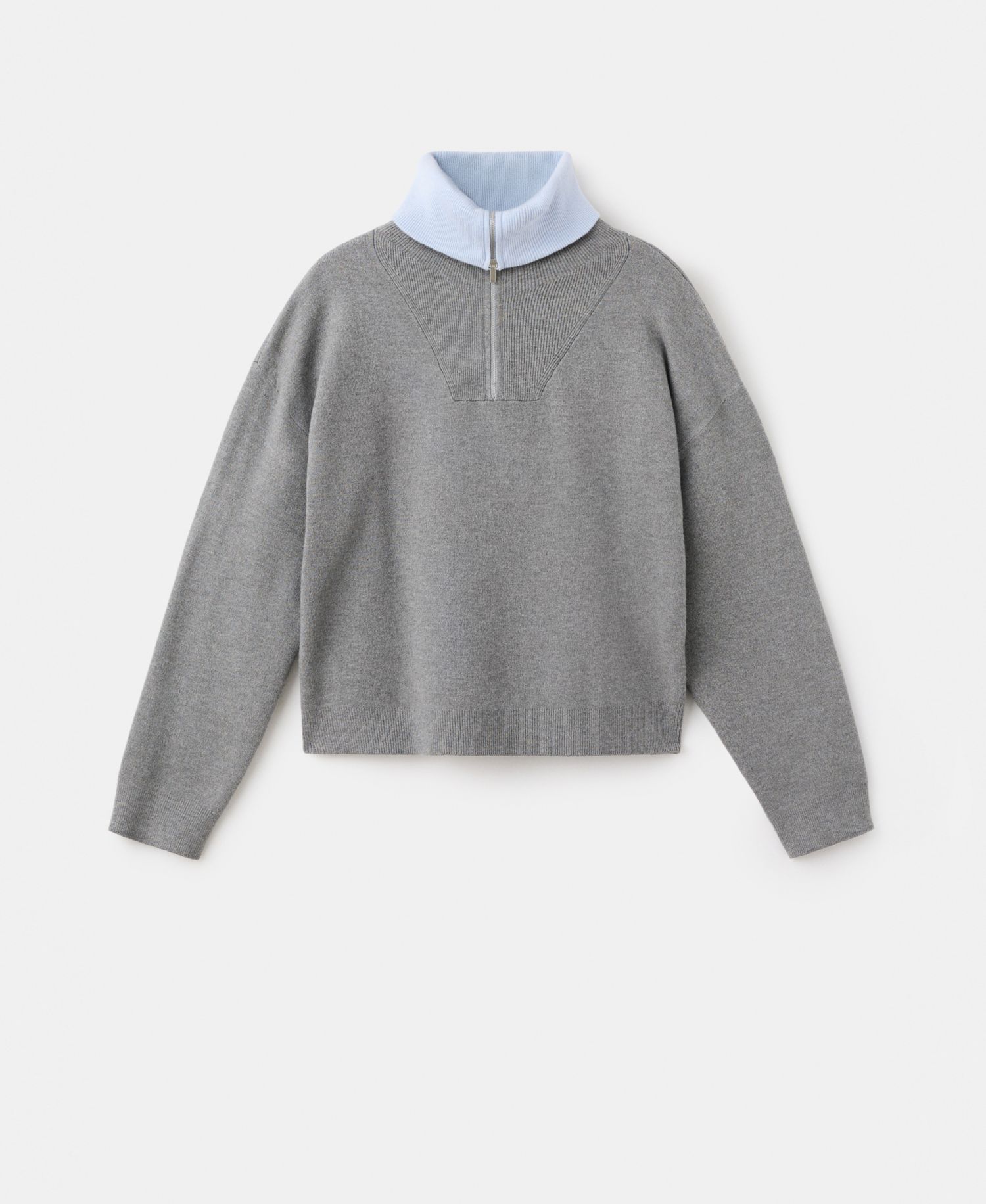 Women's Turtleneck Zip Sweater