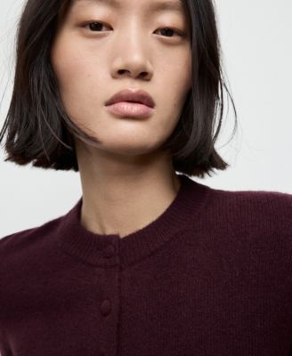 Women's Ruffle Knit Cardigan