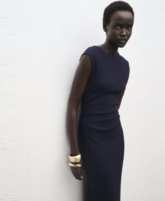 Women's Ruched Fitted Dress