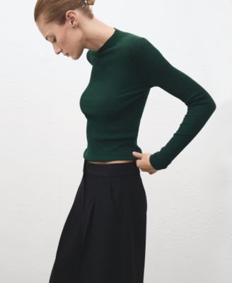 Women's Perkins Neck Ribbed Sweater