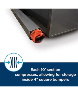 RhinoFLEX 20 Foot RV Sewer Hose Kit with Pre Attached Bayonet Fittings