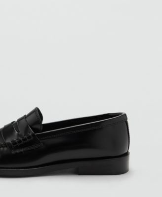 Women's Gathered Leather Moccasins