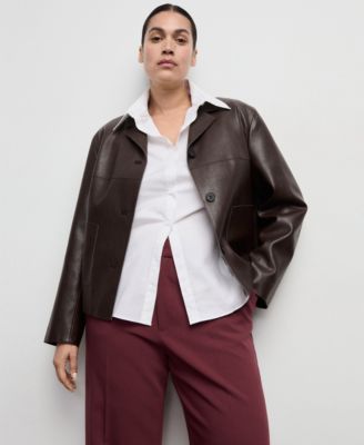 Women's High-Waist Straight Pants