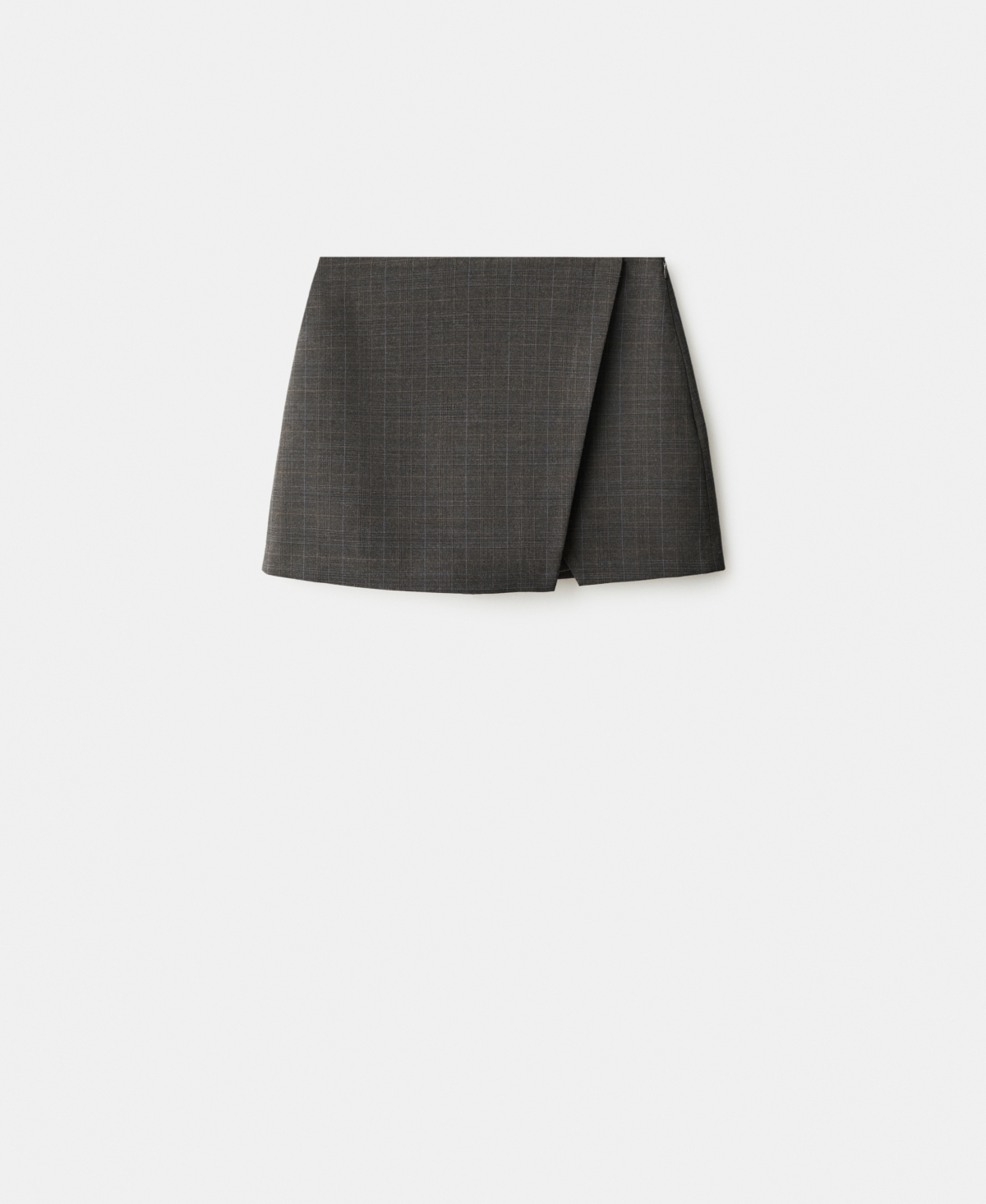 Mango Women's Check Wrap Skirt