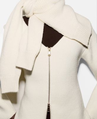 Women's Knitted Zip Jacket