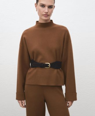 Women's High Collar Sweater