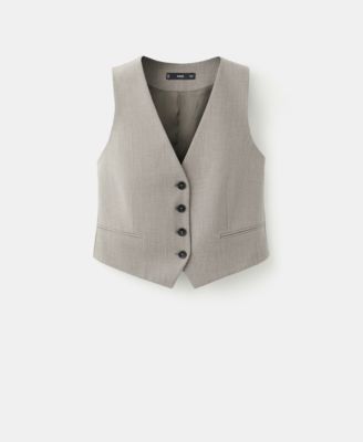 Women's Wool-Blend Suit Vest