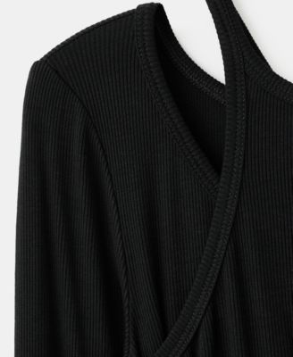 Women's Ribbed Combined T-Shirt