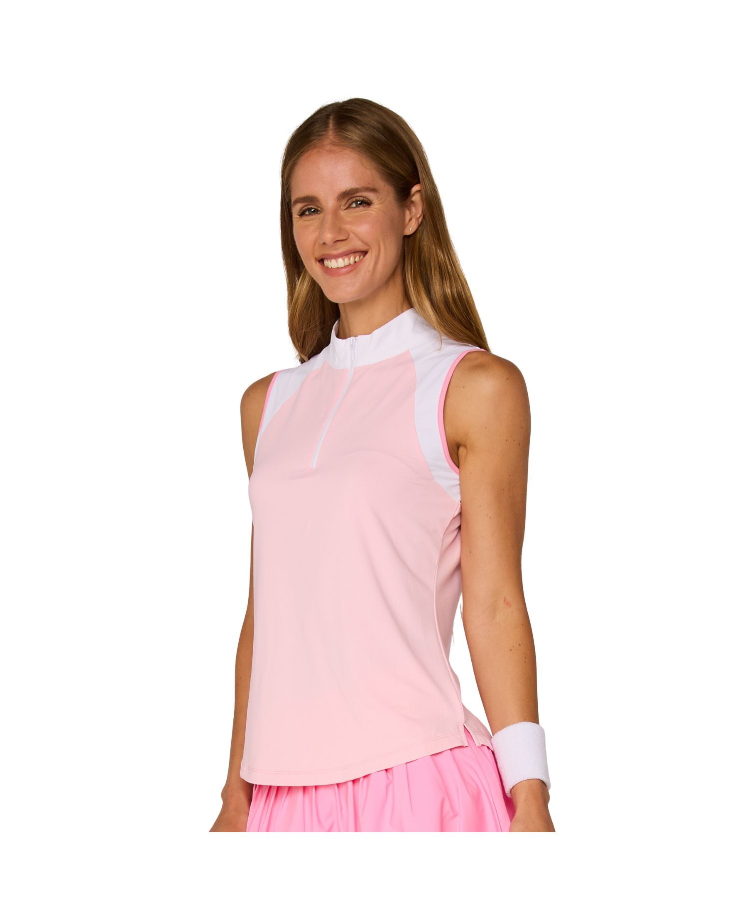 G Lifestyle Color Block Sleeveless Top