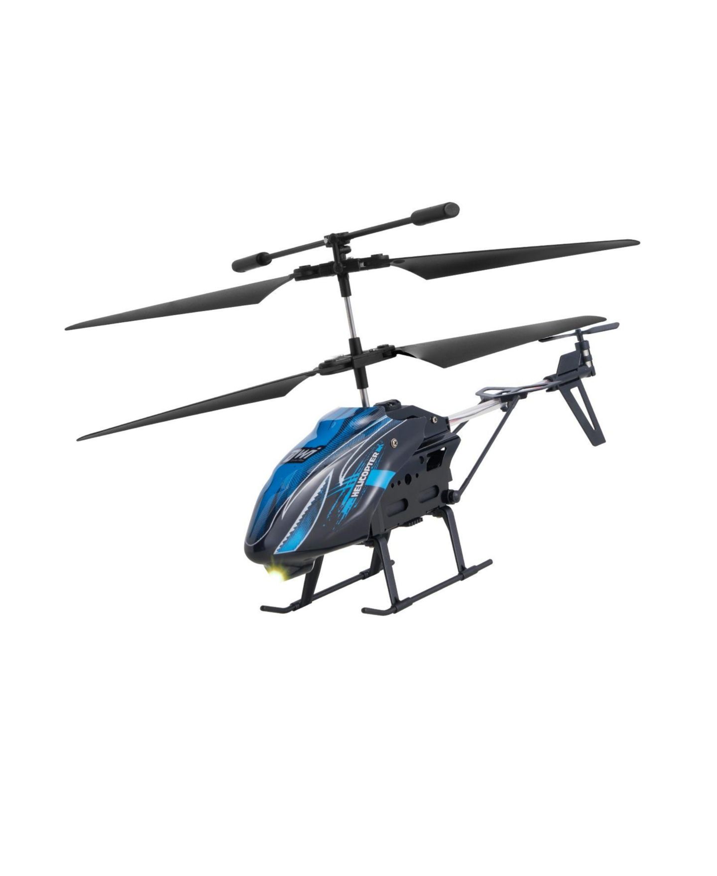 Детская игрушка Mecale 3.5-Channel Altitude Hold LED Lights Remote Control Helicopter, цвет: Синий — фото 1