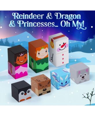 Blocchi Frosted Fairytale Magnetic Blocks 84pcs