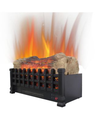 20 inch Electric Fireplace 3D Log set insert, Free Standing Fireplace Heater for Indoor