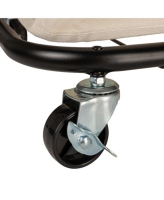 2-bag Rolling Laundry Sorter, Natural