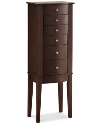 Powell Furniture - Merlot Jewelry Armoire, Direct Ship