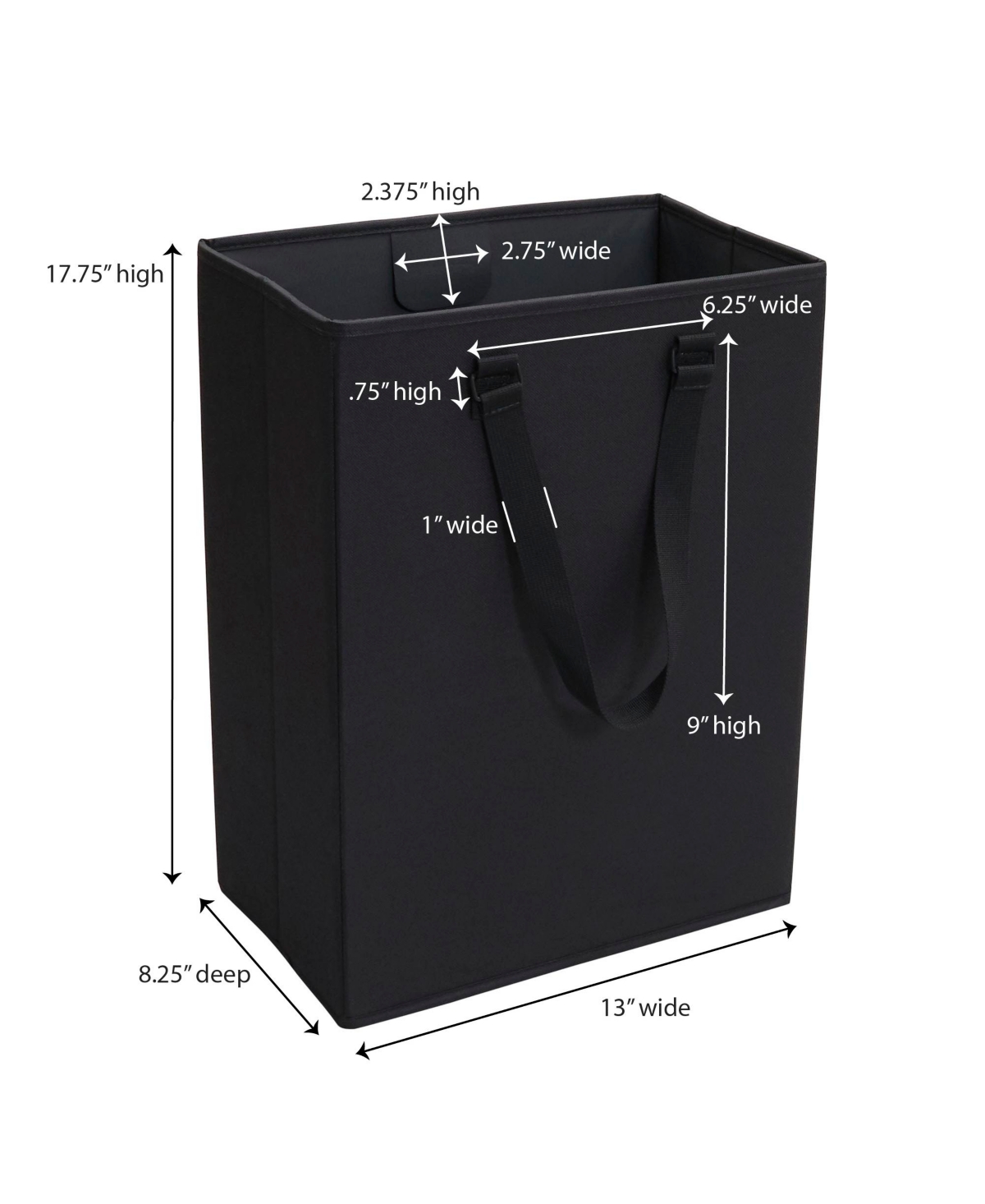 Household Essentials The Recycler Bag, Black