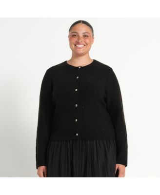 Women's Night Cardi Sparkle Knit
