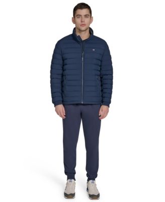 Men's Quilted Long-Sleeve Jacket