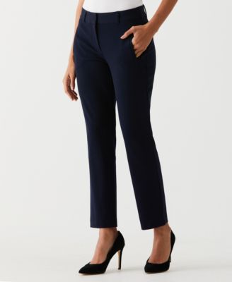 Petite Straight Leg Ankle Pants
