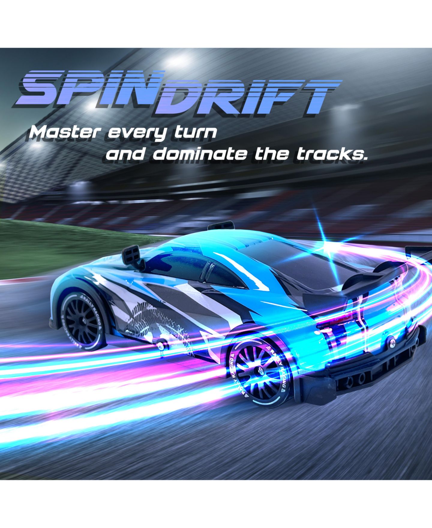 Детская игрушка Force1 1/16 Scale Drift Racing RC Car — фото 6