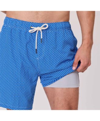 Men's Geo Grid Swim Short