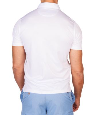 Men's Melange Mesh Performance Polo shirt