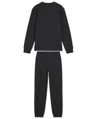 Boys' 8-16 Crewneck Sweatshirt and Jogger Pants, 2-Piece Set