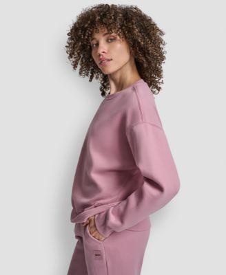 Women's Tonal Logo Patch Crew Neck Sweatshirt