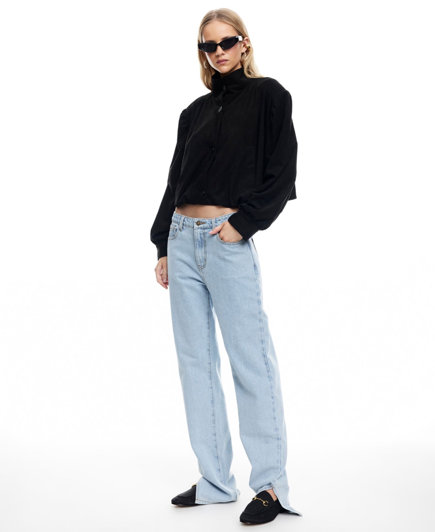 Women's Luminous High Neck Jacket