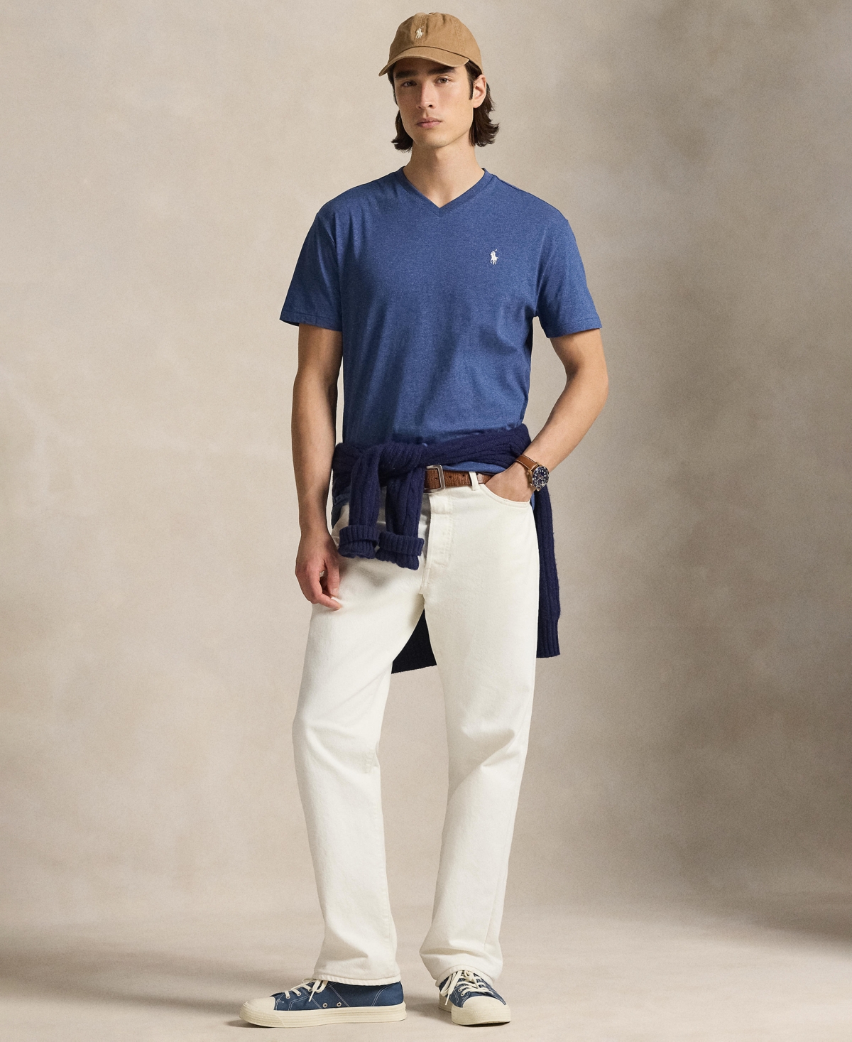 Polo Ralph Lauren Men's Classic-Fit V Neck T-Shirt