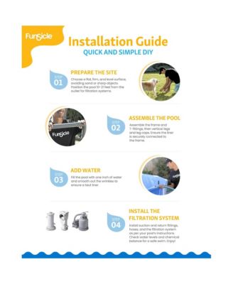 13' x 7' x 39" Oasis Rectangle Outdoor Above Ground Swimming Pool, Gray