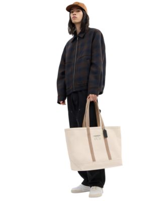 Men's Utility Canvas Tote Bag