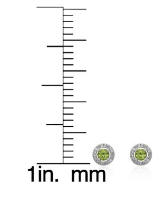 3-Pc. Multi-Stone Stud Earrings Set (2.60 ct. t.w.) in Sterling Silver